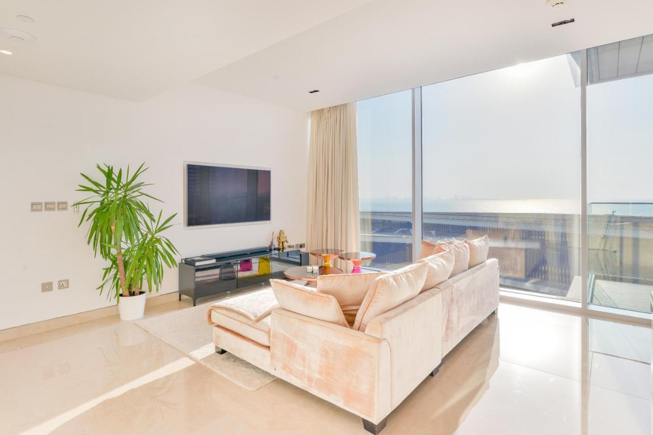 Posh 2 Bedroom Oceanfront Apt In The Heart Of Bluewaters Island Dubai Exterior photo